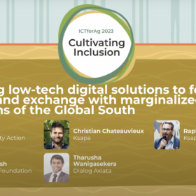 Comment les outils numériques low-tech transforment l'agriculture des régions en développement, avec les insights de J-PAL, Tomorrow's Foundation, Axiata et Ksapa