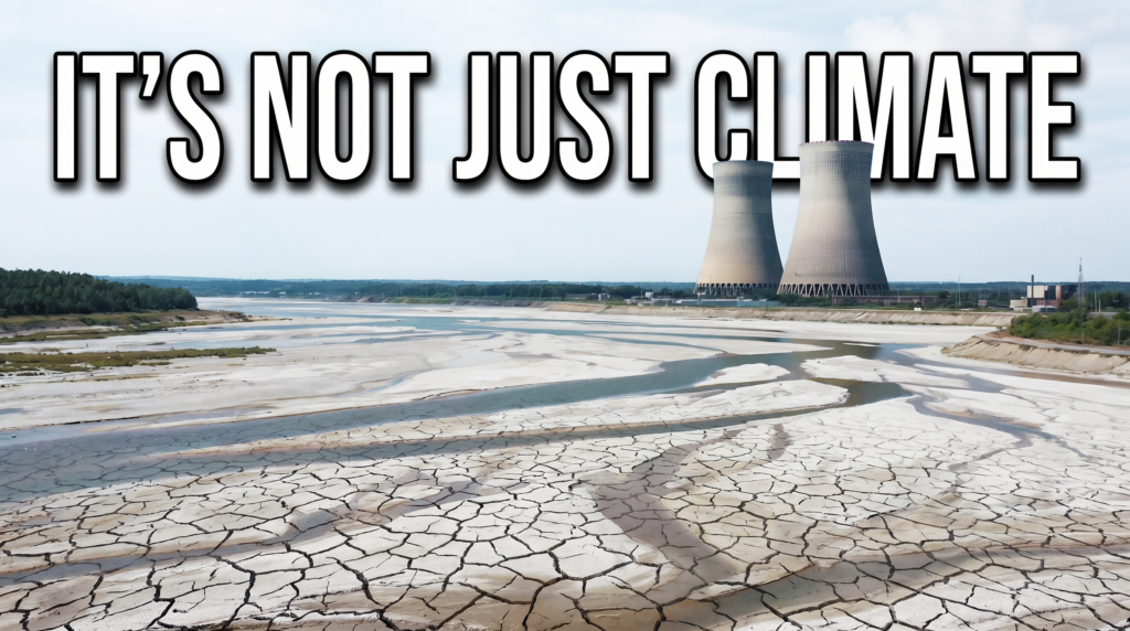 Drought, a shrinking Danube, and idled reactors: Europe's water crisis reveals development choices, not just a changing climate.